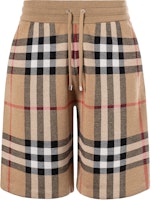 Burberry Checkered Jacquard Silk-Blend Drawstring Shorts Men - Archive Beige. 80435721 Burberry Checkered Jacquard Silk-Blend Drawstring Shorts Men - Archive Beige. 80435721
