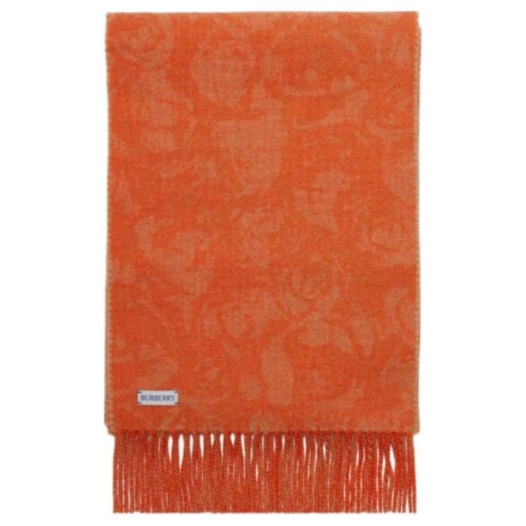 Burberry Checkered Print Cashmere Wool Scarf Universal Beige. 80947281 圖 2