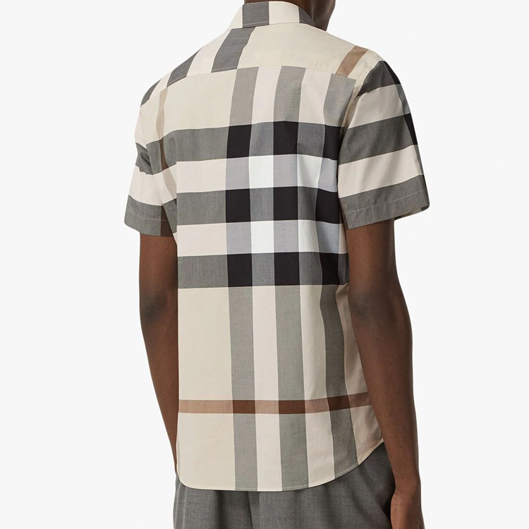 Shop 버버리 체크 셔츠 아카이브 베이지 80293671