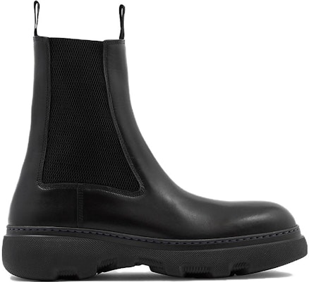 Burberry博柏利 小牛皮 休閒套穿 中筒 切爾西靴 男款 黑色 Order Burberry博柏利 小牛皮 休閒套穿 中筒 切爾西靴 男款 黑色