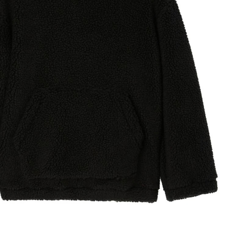 Burberry Children's Black Hoodie FW23 Letter Logo Embroidery Casual Wear 80688031 圖 6