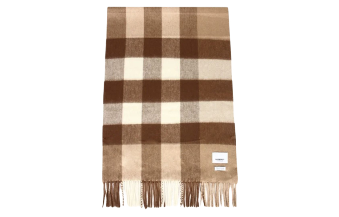 Burberry Classic Cashmere Check Scarf 80184591 圖 4