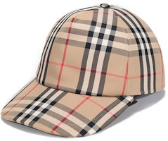 Burberry Classic Check Baseball Cap Unisex 57% Cotton, 43% Polyester 80269291 Burberry Classic Check Baseball Cap Unisex 57% Cotton, 43% Polyester 80269291