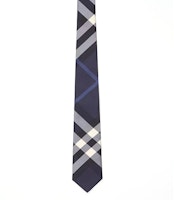 Burberry Classic Check Blue Tie 80138201 Burberry Classic Check Blue Tie 80138201