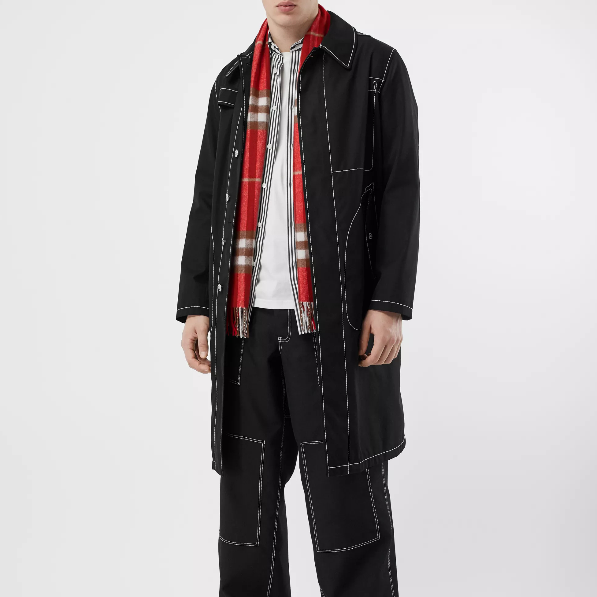 Burberry Classic Check Cashmere Scarf FW20 Unisex 80164021 圖 6