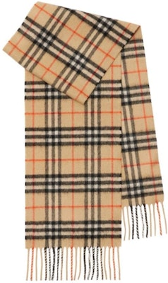 Burberry Classic Check Cashmere Scarf Kids Beige 8089369 Shop Burberry Classic Check Cashmere Scarf Kids Beige 8089369
