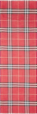 Burberry Classic Check Cashmere Scarf Unisex Red - Couple's Edition 80558591 Purchase Burberry Classic Check Cashmere Scarf Unisex Red - Couple's Edition 80558591