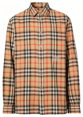 Kemeja Flanel Burberry Classic Check Warna Archive Beige 80367731 Buy Kemeja Flanel Burberry Classic Check Warna Archive Beige 80367731
