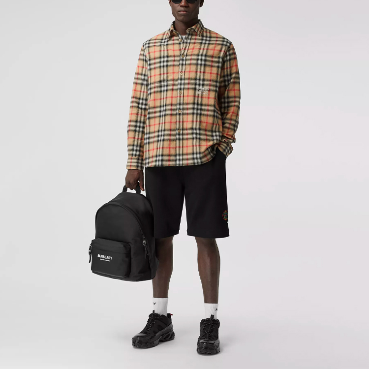 Burberry Classic Check Flannel Shirt in Archive Beige 80367731 圖 5