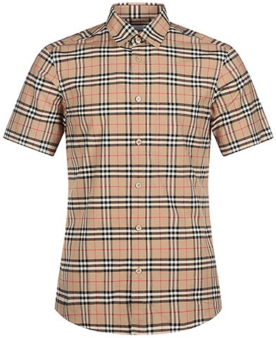 burberry-classic-check-stretch-short-sleeve-shirt-for-men-khaki-80209651