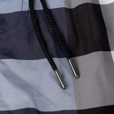 Burberry Classic Drawstring Checkered Navy Swim Shorts 80138791 Sizing Burberry Classic Drawstring Checkered Navy Swim Shorts 80138791