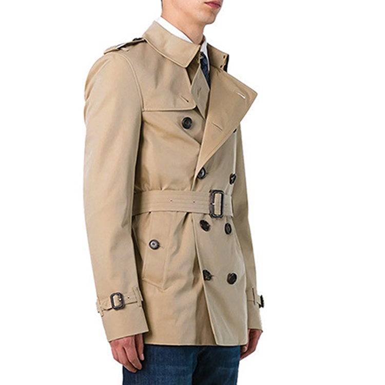 Burberry Classic Khaki Double-Breasted Belted Trench Coat 39066871 圖 5