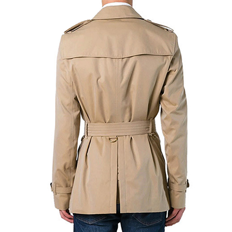 Burberry Classic Khaki Double-Breasted Belted Trench Coat 39066871 圖 6
