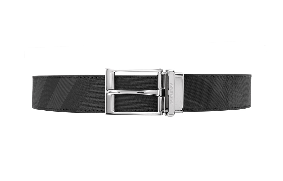 Burberry Classic Leather Belt with Metal Buckle, 3.5cm Wide. 8040189