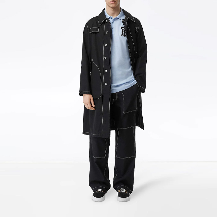 Burberry Classic Logo Cotton Piqué Short Sleeve Polo Shirt 80172081 圖 5