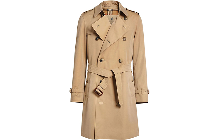 Burberry Classic Long Trench Coat for Men in Honey色 40734921