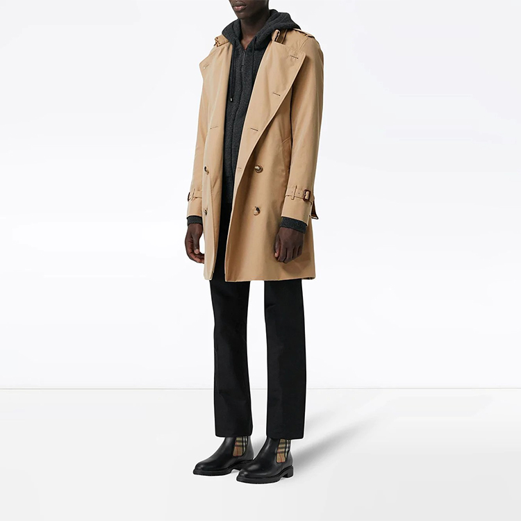 Burberry Classic Long Trench Coat for Men in Honey色 40734921 圖 5