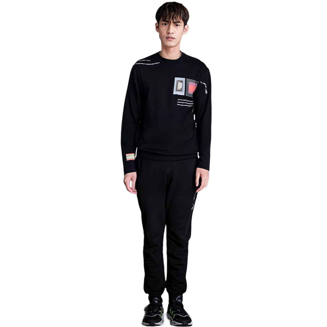 Burberry Classic Monogram Pullover Sweatshirt Black 4558661 圖 4