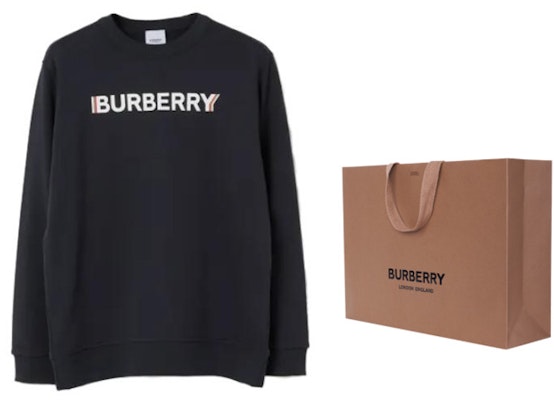 Burberry Classic Multicolor Logo Print Crewneck Sweatshirt Navy Blue (). 80688061 Cheap Burberry Classic Multicolor Logo Print Crewneck Sweatshirt Navy Blue (). 80688061