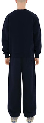 버버리 클래식 네이비 블루 크루넥 루즈핏 긴소매 맨투맨 남성용. 80945981 Shop 버버리 클래식 네이비 블루 크루넥 루즈핏 긴소매 맨투맨 남성용. 80945981