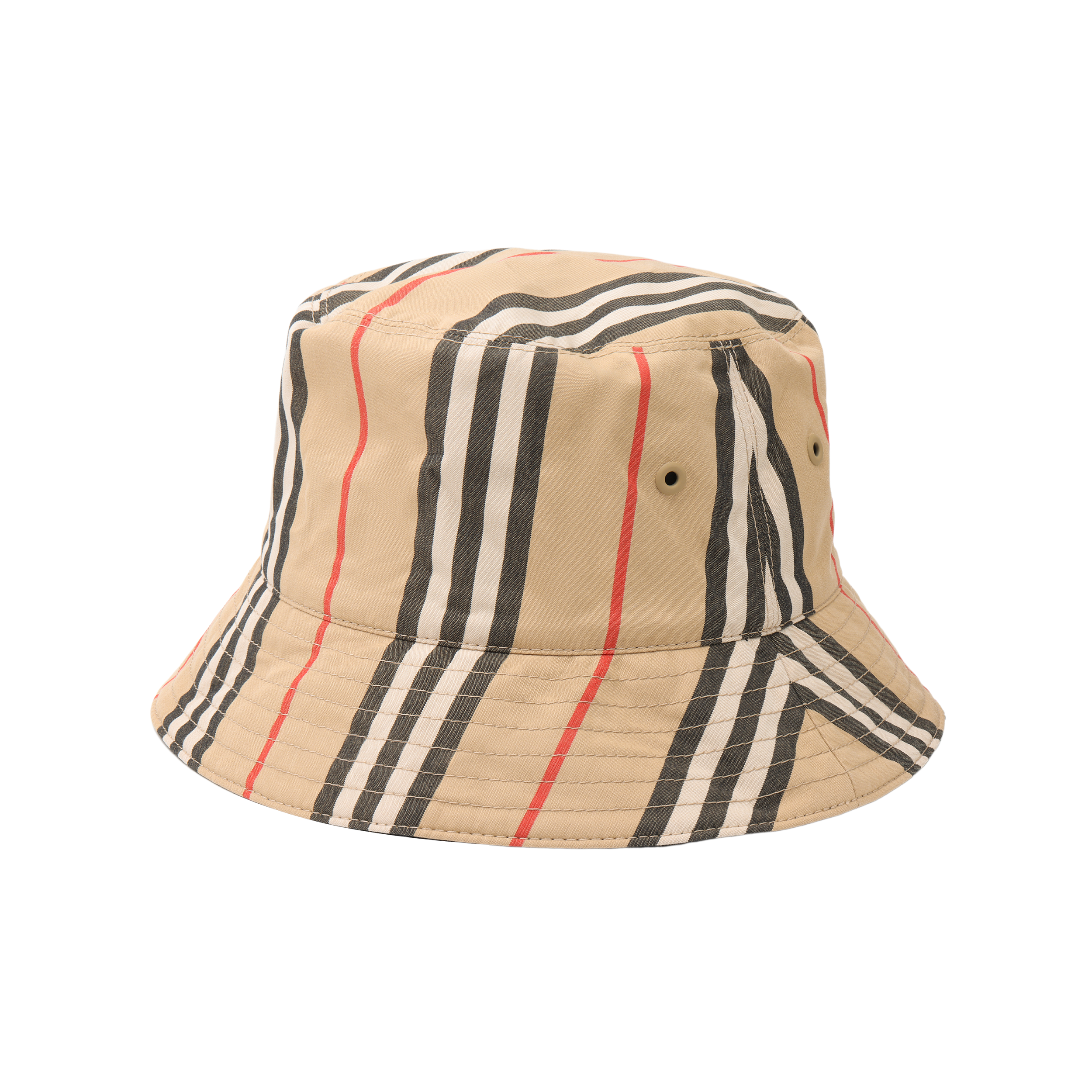 Lookbook Burberry Classic Stripe Cotton Bucket Hat Unisex 80562421