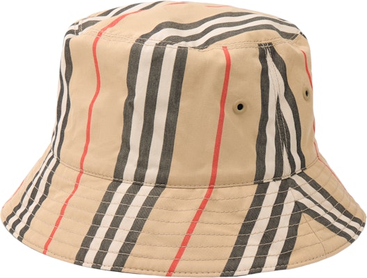 Burberry Classic Stripe Cotton Bucket Hat Unisex 80562421 Lookbook Burberry Classic Stripe Cotton Bucket Hat Unisex 80562421