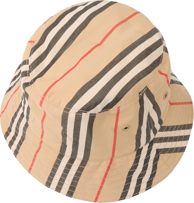 Burberry Classic Stripe Cotton Bucket Hat Unisex 80562421 Shop Burberry Classic Stripe Cotton Bucket Hat Unisex 80562421