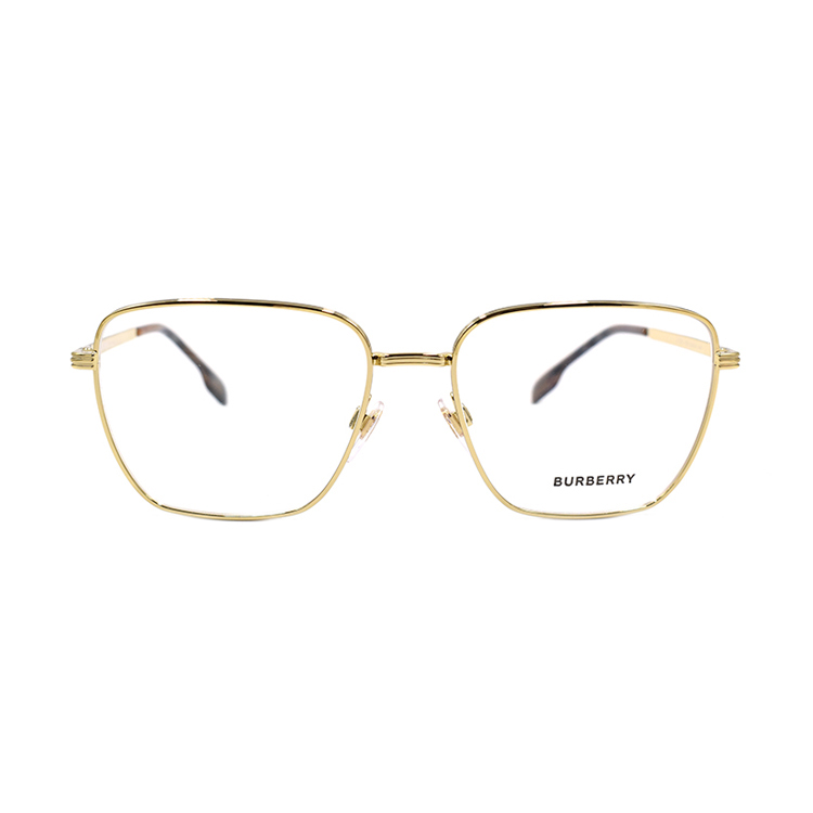BURBERRY Classic Striped Gold Optical Glasses 1368 for Men B1368-1109 圖 2
