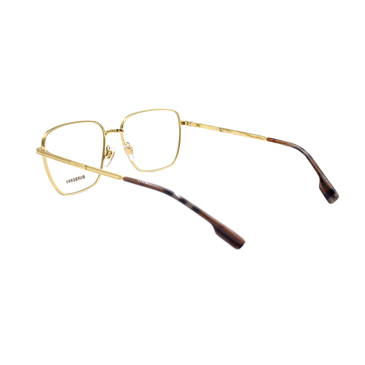 BURBERRY Classic Striped Gold Optical Glasses 1368 for Men B1368-1109 圖 4
