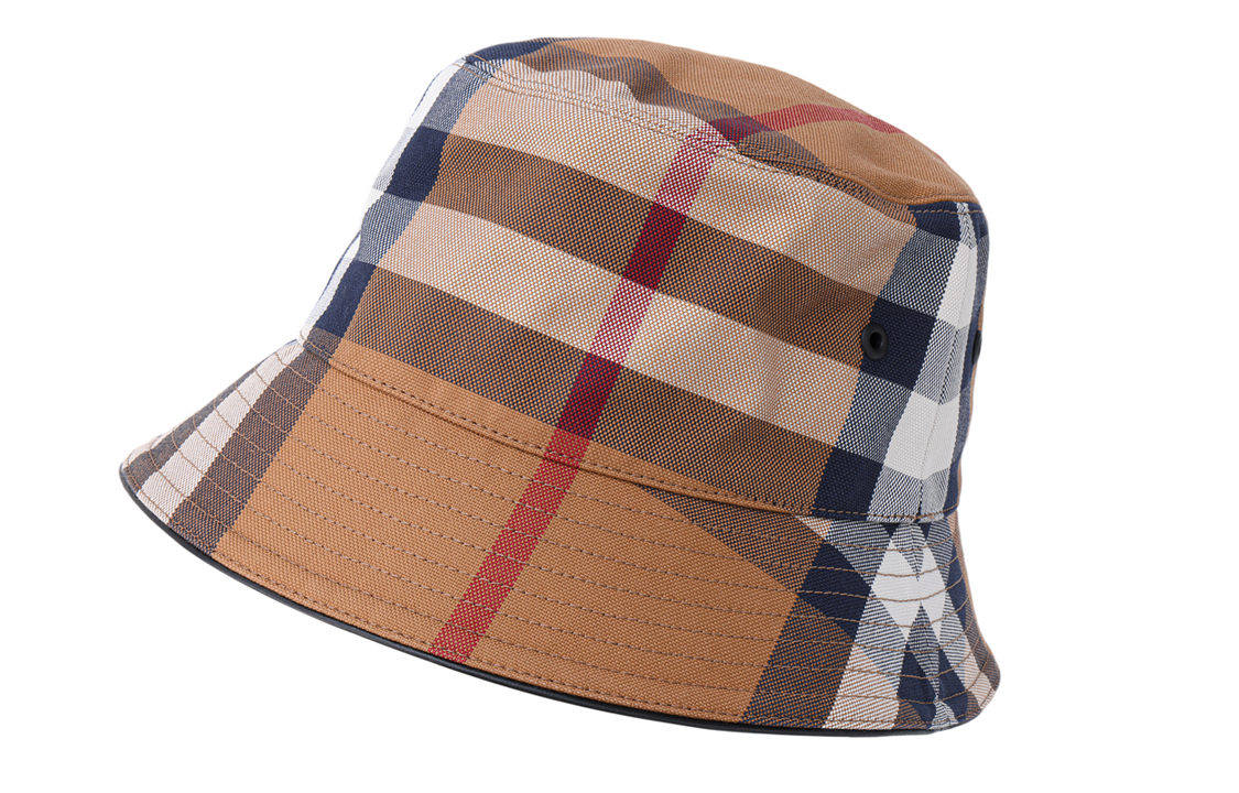 Shop Burberry Classic Stylish Cotton Bucket Hat Unisex Casual Streetwear. 80529811