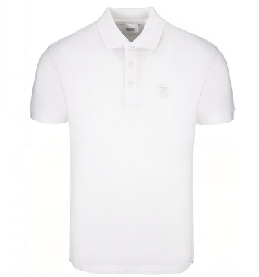 Burberry Klasik Polo Lengan Pendek Logo TB Putih 8014005 Buy Burberry Klasik Polo Lengan Pendek Logo TB Putih 8014005