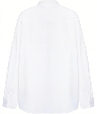 Burberry Kemeja Putih Lengan Panjang Katun dengan Logo - Edisi Musim Semi. 80430601 Lookbook Burberry Kemeja Putih Lengan Panjang Katun dengan Logo - Edisi Musim Semi. 80430601