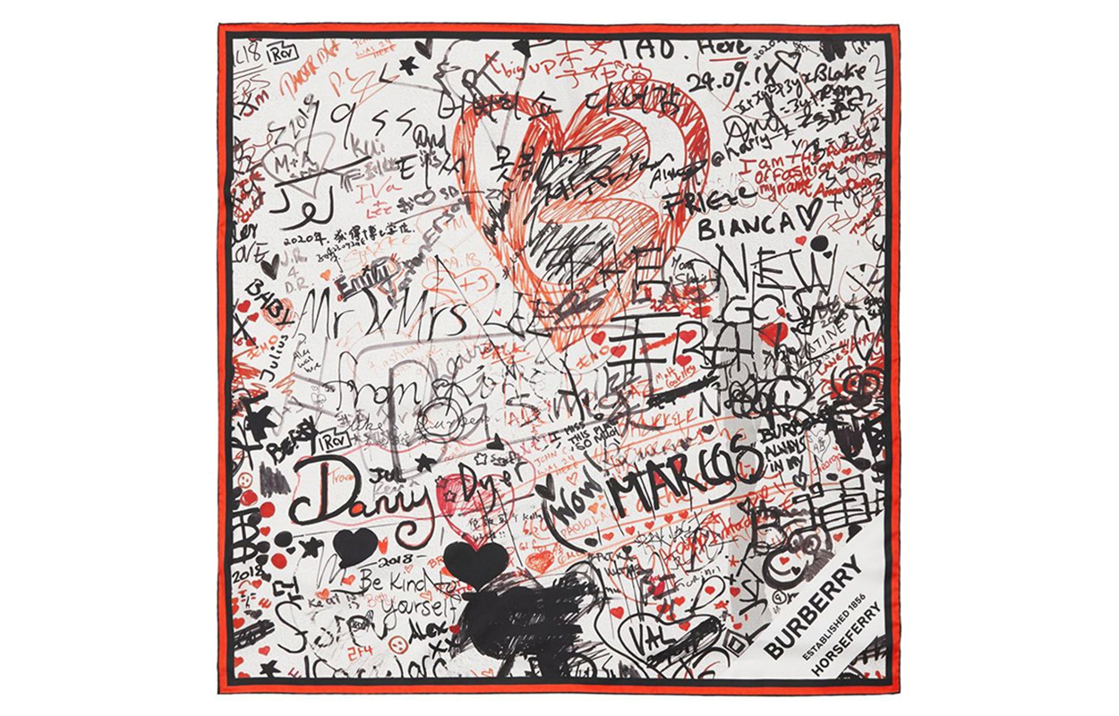 Burberry Colorblock Classic Logo Versatile Scarf 8025577 圖 2