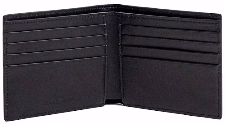 Burberry Coordinates Print Bifold Wallet Black/White Order Burberry Coordinates Print Bifold Wallet Black/White