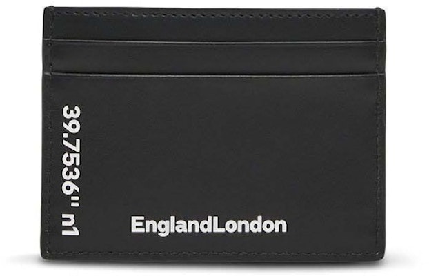 博柏利坐標印花黑色卡片夾 Order 博柏利坐標印花黑色卡片夾