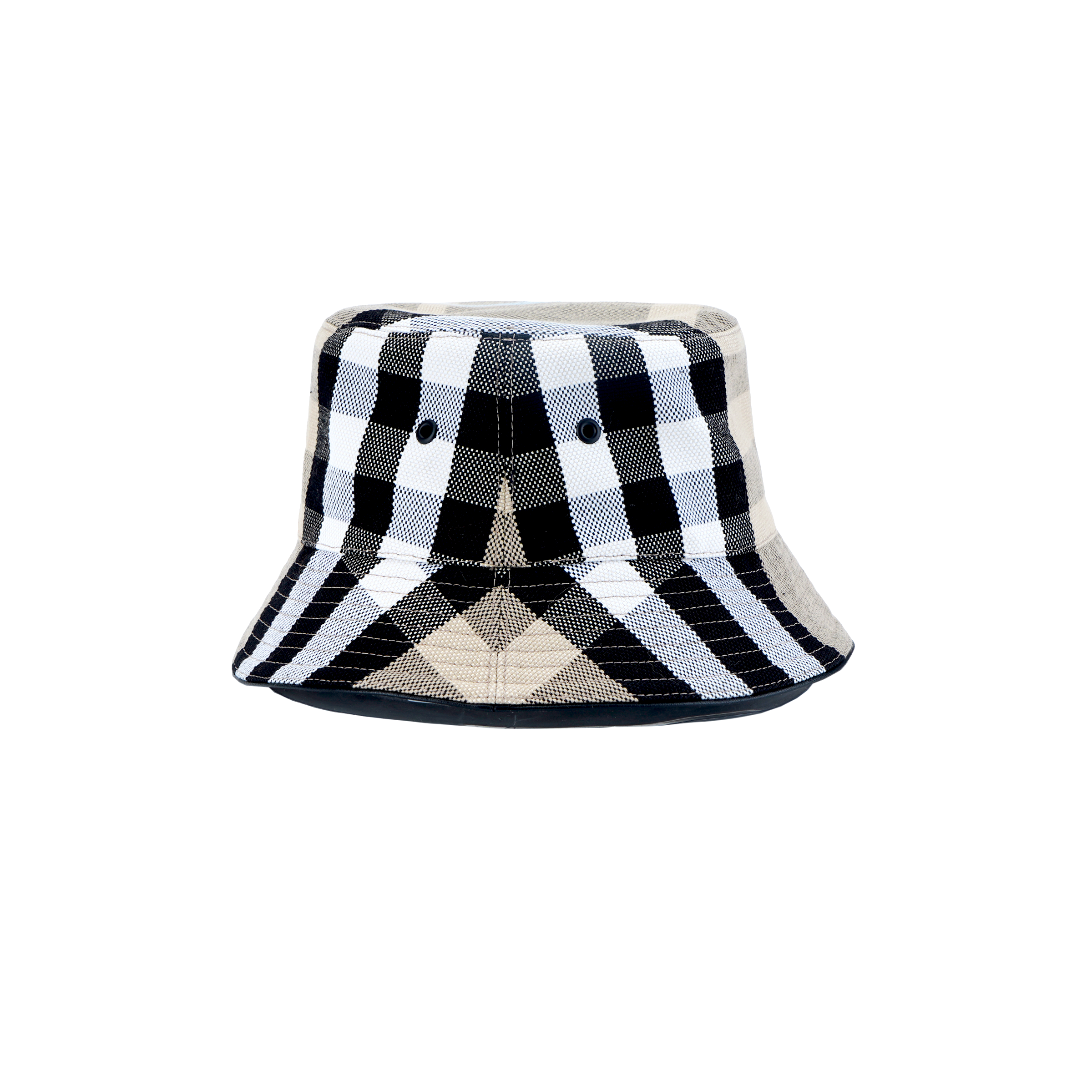 Burberry Cotton Check Jacquard Bucket Hat. 80405301