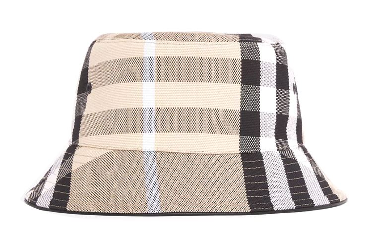 Burberry Cotton Check Jacquard Bucket Hat. 80405301 圖 2