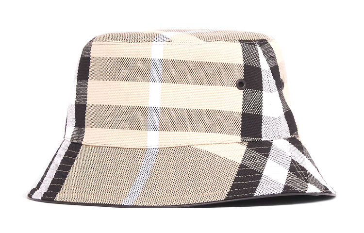 Burberry Cotton Check Jacquard Bucket Hat. 80405301 圖 4