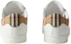 Burberry Kasut Sneakers Kotton Neutral Putih 80664681