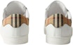 Purchase Burberry Kasut Sneakers Kotton Neutral Putih 80664681