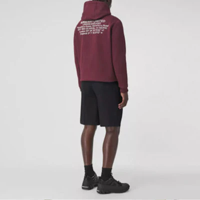 Burberry Baju Cotton Logo Sweatshirt Warna Burgundy. 80456891 Shop Burberry Baju Cotton Logo Sweatshirt Warna Burgundy. 80456891