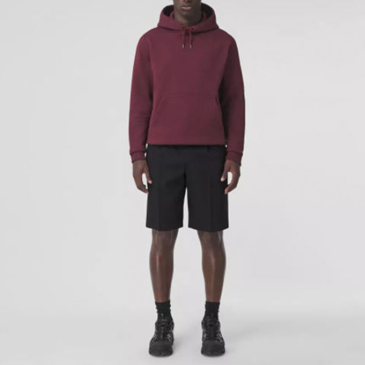 Purchase 博柏利酒红色棉质徽标卫衣. 80456891