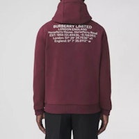 Burberry Baju Cotton Logo Sweatshirt Warna Burgundy. 80456891 Details for Burberry Baju Cotton Logo Sweatshirt Warna Burgundy. 80456891