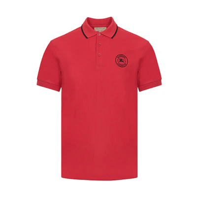 Burberry Cotton Short-Sleeve Polo Shirt with Logo. 80059361