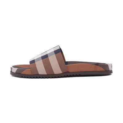 Burberry Cotton Slipper 'Birch Brown Check'