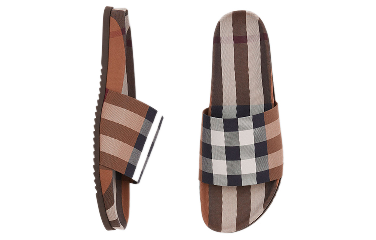Burberry Cotton Slipper 'Birch Brown Check' 圖 4