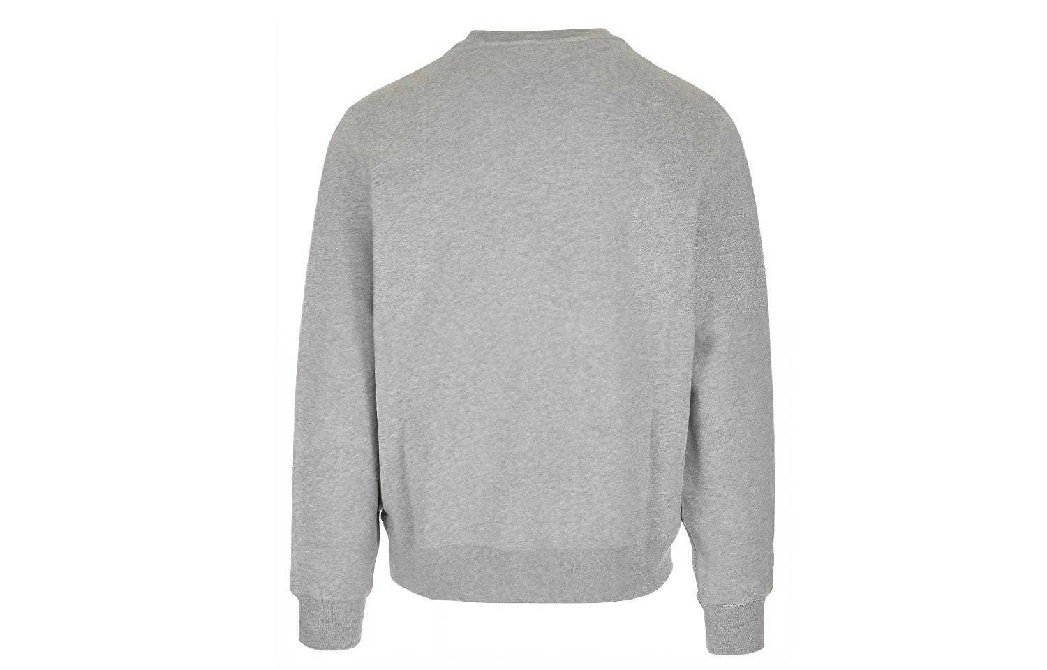 Burberry Cotton Sweatshirt Equestrian Knight Crest Grey 80040901 圖 3