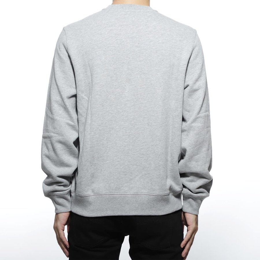 Burberry Cotton Sweatshirt Equestrian Knight Crest Grey 80040901 圖 4