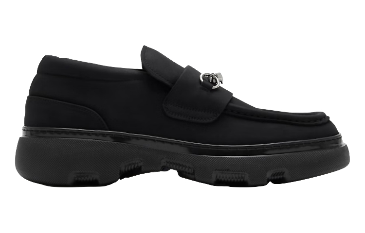 Order Burberry Creeper Clamp 'Sepatu Loafer Hitam' 8077807-1007