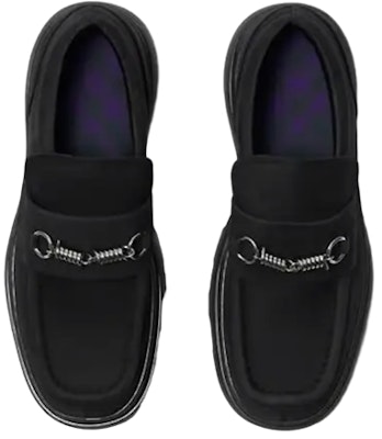 Burberry Creeper Clamp 'Sepatu Loafer Hitam' 8077807-1007 Lookbook Burberry Creeper Clamp 'Sepatu Loafer Hitam' 8077807-1007